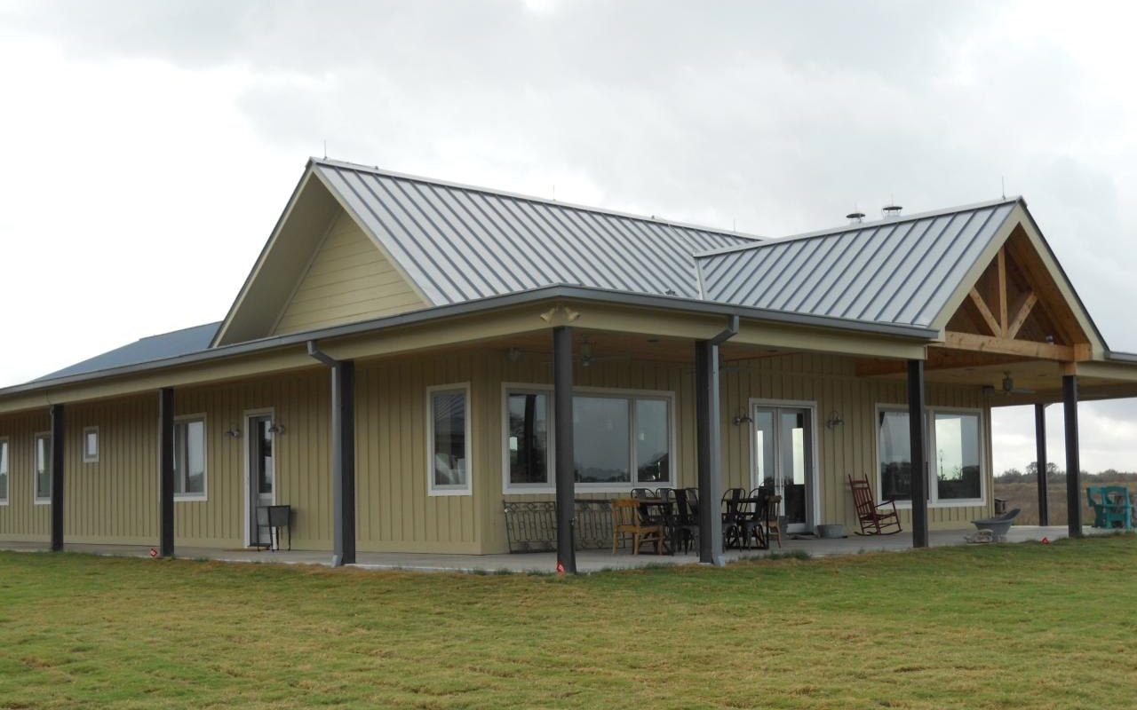 Guest casita built at Ranches of Clear Creek near Hempstead, Texas